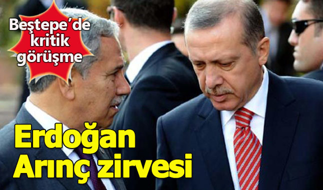 Erdoğan, Arınç ve Davutoğlu'yla görüşecek