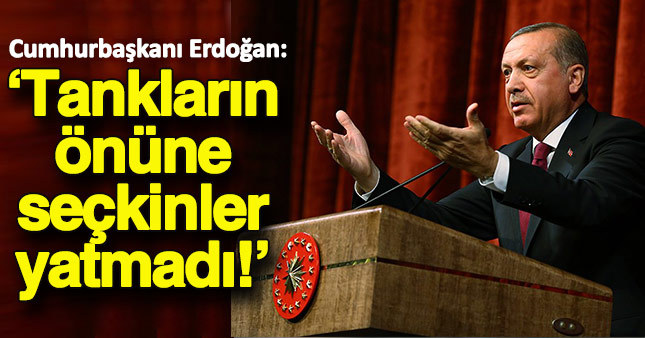 Erdoğan, Baro başkanlarına hitap etti