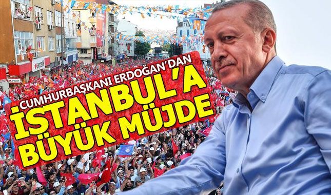 Erdoğan, Gaziosmanpaşa mitinginde önemli açıklamalarda bulundu