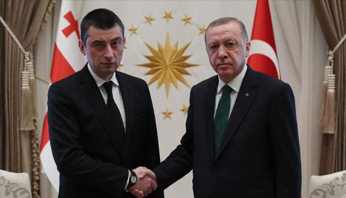 Erdoğan, Gürcistan Başbakanı'nı kabul etti