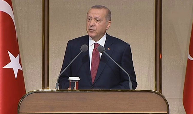 Erdoğan: Hiç kimsenin yargıyı suçlamaya hakkı yok