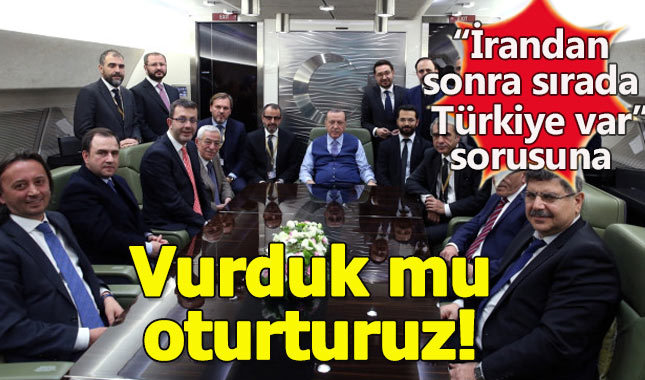 Erdoğan, "İran'dan sonra hedef Türkiye" sorusuna sert çıktı!