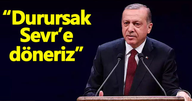 Erdoğan: İstiklal Harbi'nden sonraki en büyük mücadeleyi veriyoruz