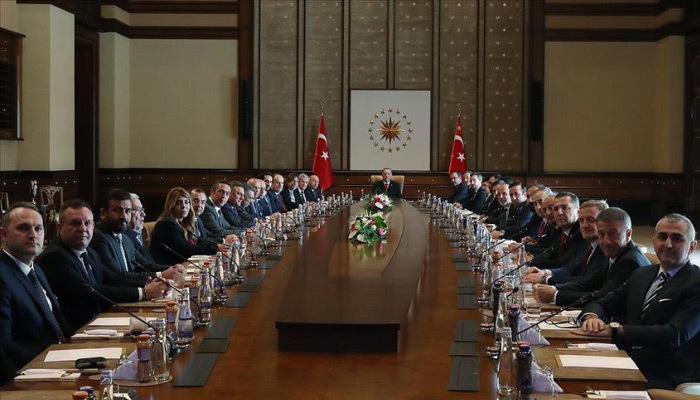 Erdoğan Kulüpler Birliğini ve beraberindekileri kabul etti