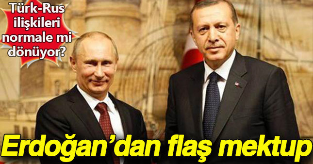 Erdoğan, Putin'e üzüntülerini dile getirdi