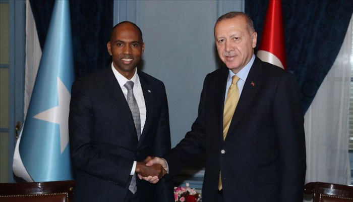 Erdoğan, Somali Başbakanı Hasan Ali Hayri'yi kabul etti