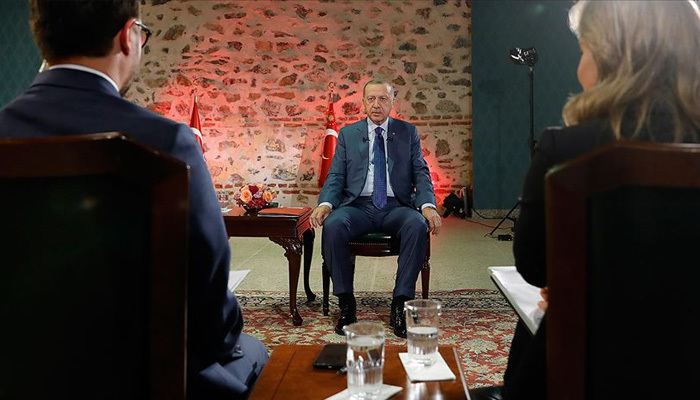Erdoğan canlı yayında Suriye gündemini değerlendirdi
