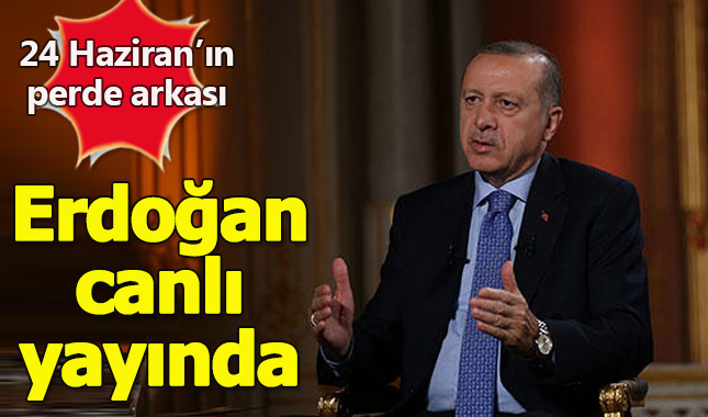 Cumhurbaşkanı Erdoğan canlı yayında gündeme dair konuştu