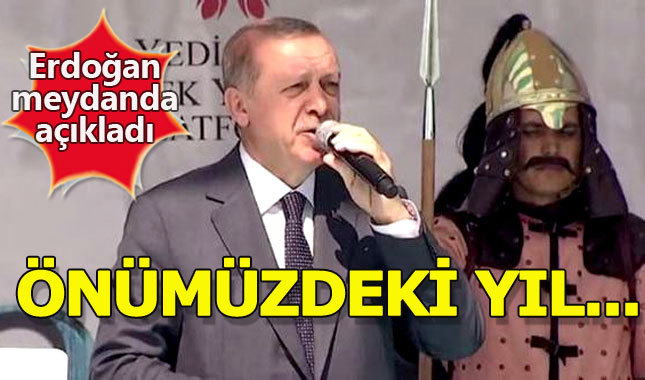 Erdoğan çıkladı: Önümüzdeki yıl...