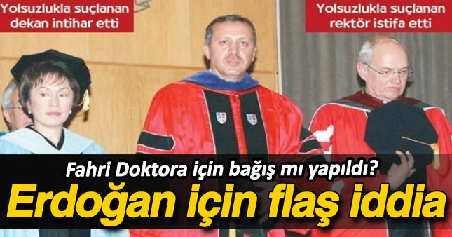 Erdoğan için flaş iddia!