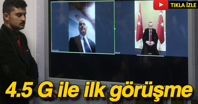 Erdoğan ile Binali Yıldırım 4.5 G ile görüştü