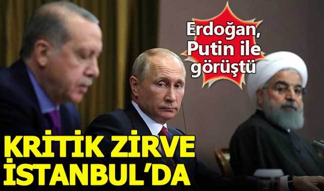 Erdoğan ile Putin, Suriye'yi görüştü