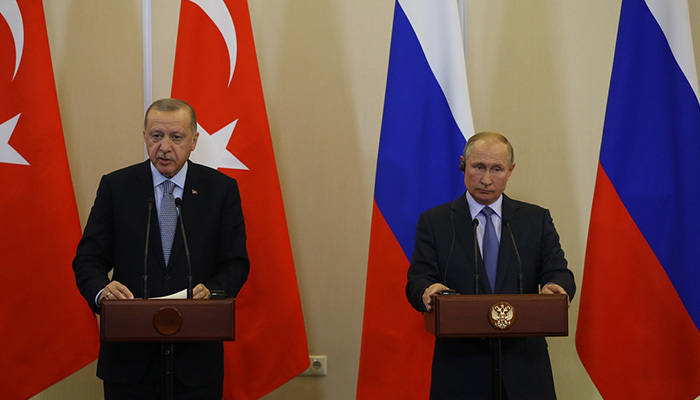 Erdoğan ile Putin ortak basın açıklaması!