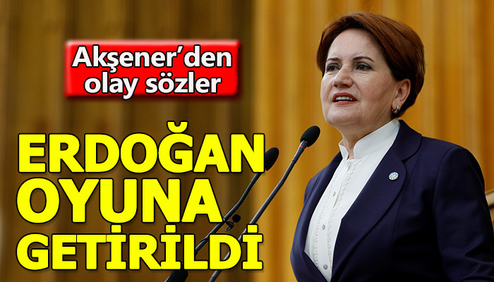 Erdoğan oyuna getirildi!