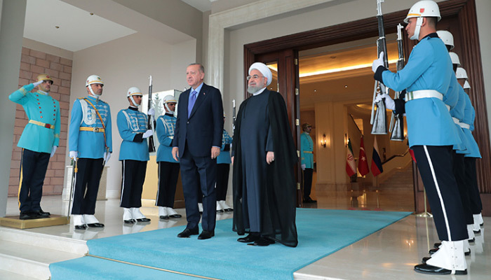 Erdoğan ve Ruhani görüşmesi sona erdi