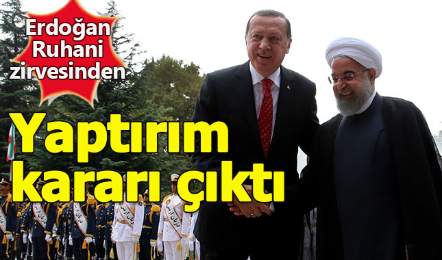 Erdoğan ve Ruhani yaptırım konusunda uzlaştı