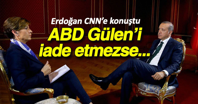 Erdoğan'dan ABD'ye Gülen resti