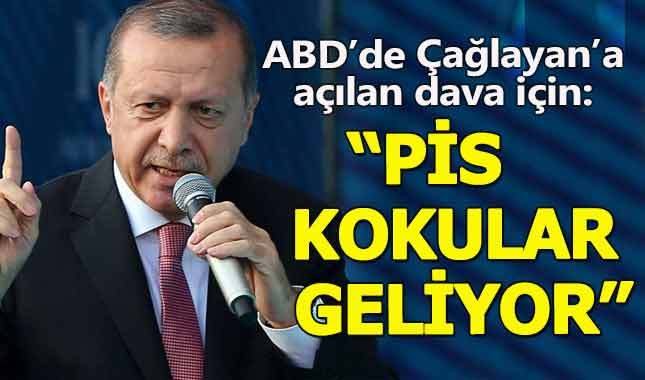 Erdoğan'dan Çağlayan'a açılan davaya tepki: "Bu Türkiye'ye yönelik bir adım"