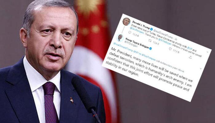 Erdoğan'dan Donald Trump'a cevap