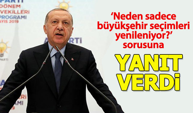 Erdoğan'dan İstanbul mesajı: Oyları çaldılar