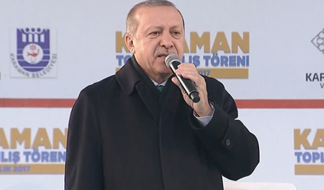 Erdoğan'dan Karamanlılara havaalanı müjdesi geldi