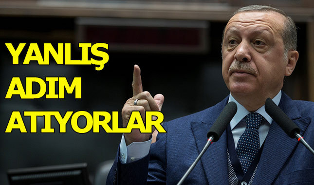 Erdoğan'dan Kuzey Irak referandumuna tepki 