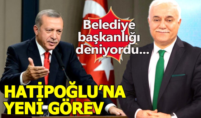 Erdoğan'dan Nihat Hatipoğlu'na özel görev