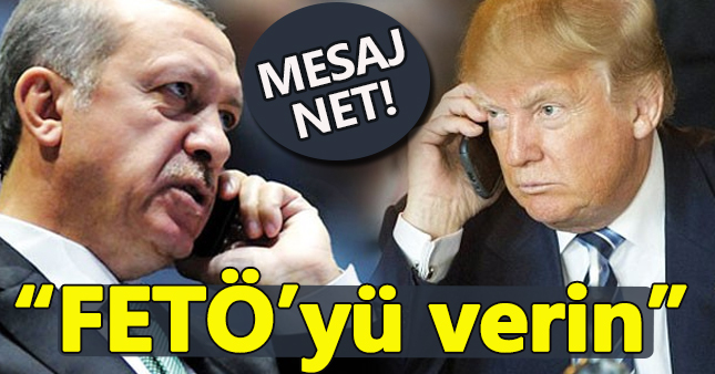 Erdoğan'dan Trump'a teröre karşı birlik mesajı!