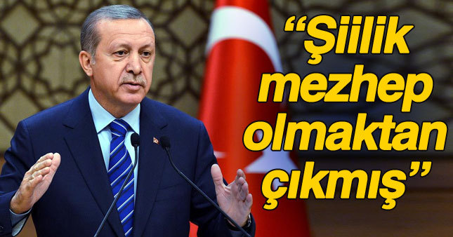 Erdoğan'dan "mezhepçilik" açıklaması