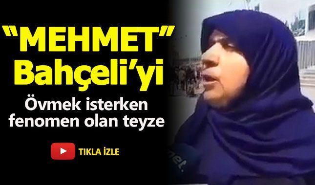 Erken Seçimlerin gelişimini net anlatan teyzemiz