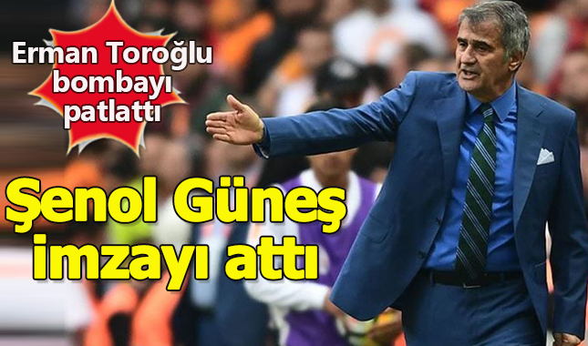 Erman Toroğlu bobmayı patlattı, Şenol Güneş Trabzonspor'a imza attı