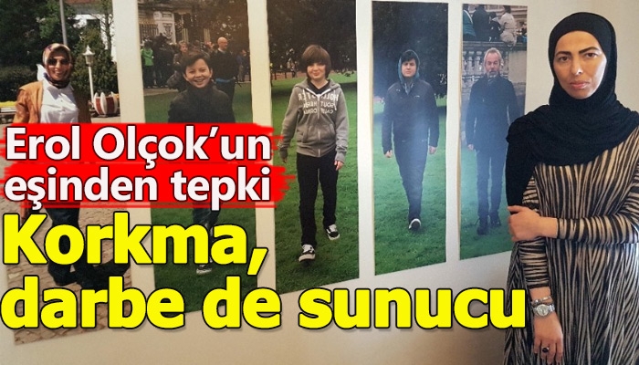 Erol Olçok'un eşi Nihal Olçok'un A Haber sunucusuna tepki göstermesi
