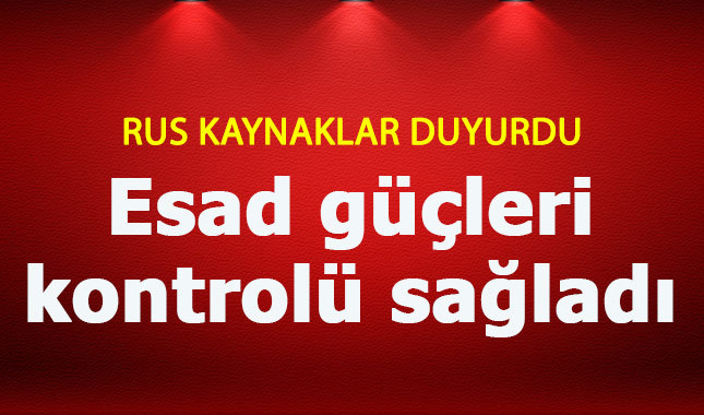 Esad rejimi Doğu Guta'da kontrolü sağladı