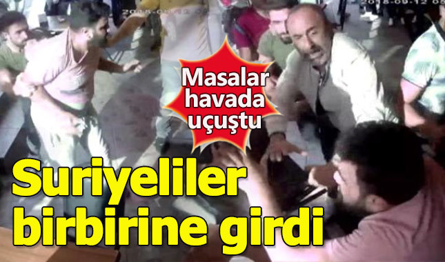Esenyurt'ta Suriyeler birbirine girdi
