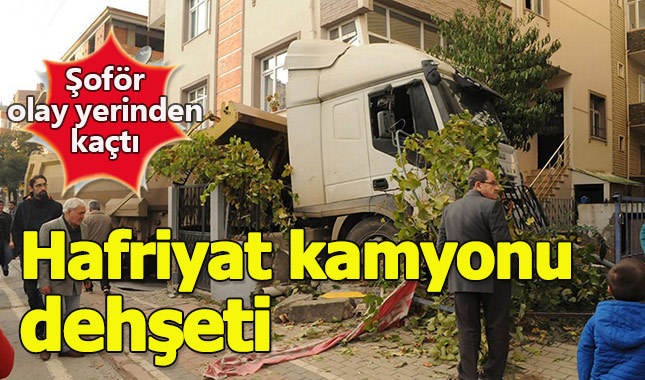 Esenyurt'ta hafriyat kamyonu dehşeti