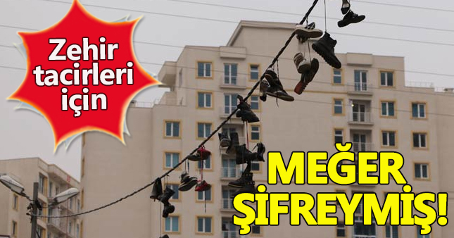 Esenyurt'ta tellere asılan ayakkabıların şifresi: ‘Shoefiti'