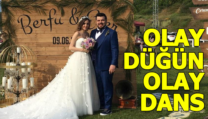 Eser Yenenler'in düğünündeki şaşırtan dansı