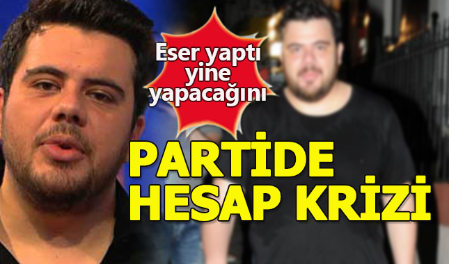 Eser Yenenler'in partisinde hesap krizi