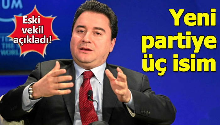 Ak Partili eski vekil yeni partide bulunacak isimleri açıkladı