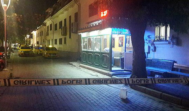 Eskişehir'de taksi durağına silahlı saldırı