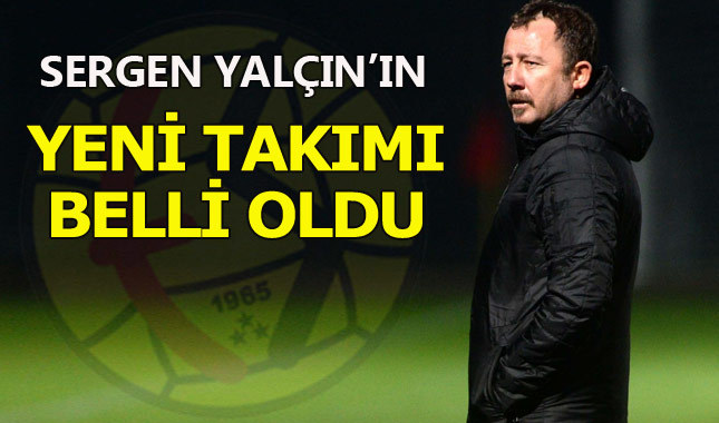 Eskişehirspor'un yeni teknik direktörü Sergen Yalçın