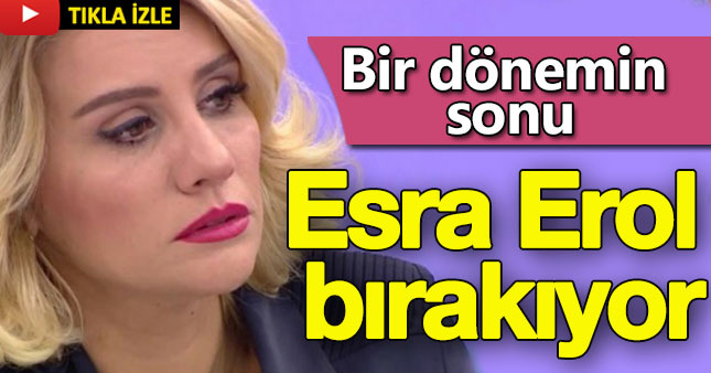 Esra Erol, İzdivaç'ı bırakıyor mu?