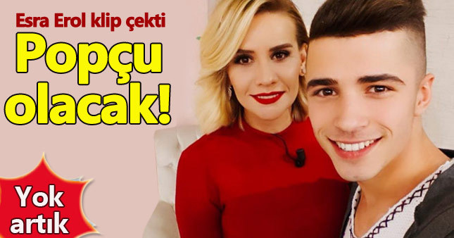 Esra Erol şarkıcılığa soyundu