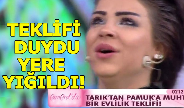 Esra Erol'da Pamuk bir anda yere yığıldı