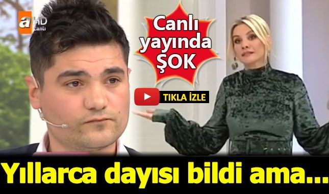 Esra Erol'un programında şok! Ailesini arayan gencin dramı