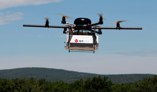 Eşya taşıyan Drone'lara yol açın