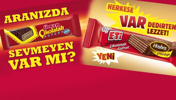 Eti ile Ülker arasında reklam savaşı