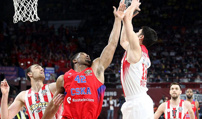 Euroleague'de ilk finalist Olympiakos!