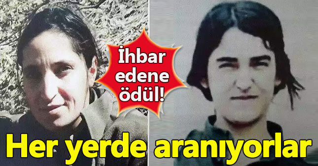 Eylem hazırlığındaki 2 kadın terörist aranıyor