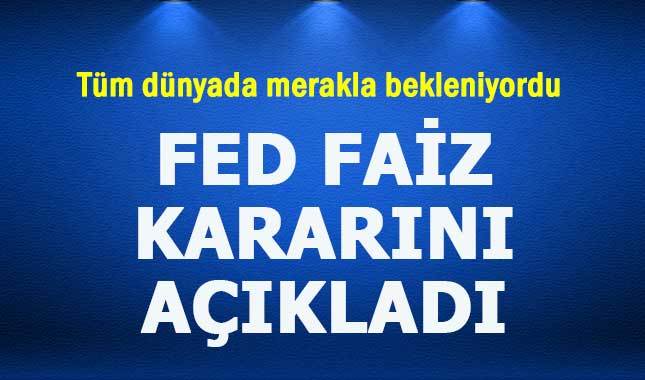 FED faiz kararını açıkladı! İşte doların ilk tepkisi...